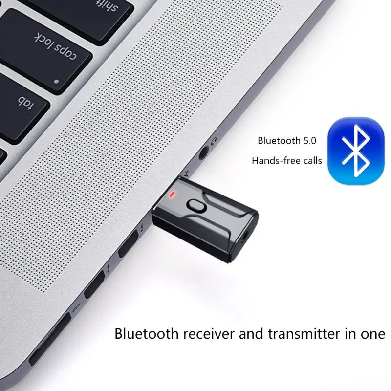 

Bluetooth 5.0 Transmitter Receiver Stereo USB Adapter 3.5MM AUX RCA For PC TV