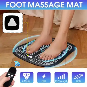 

Tens Acupoint-Mat Foot-Massager Mat Acupuncture Foot Muscle Stimulator Acupoint Health Care Foot Deep Kneading Shiatsu Therapy