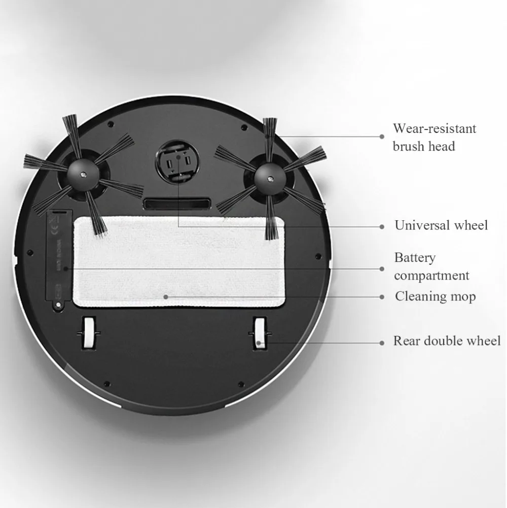 Домашний 4 в 1 перезаряжаемый робот для автоматической уборки умный подметальный робот грязевая пыль волосы автоматический очиститель для электрических пылесосов