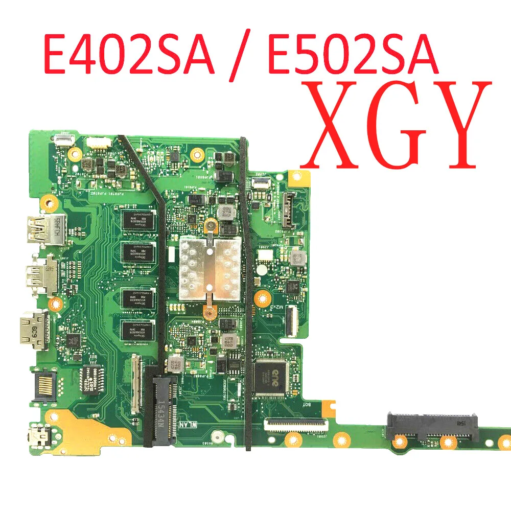 Материнская плата для ноутбука ASUS E502SA E402SA E502S E402S N3050 процессор 4 Гб ОЗУ