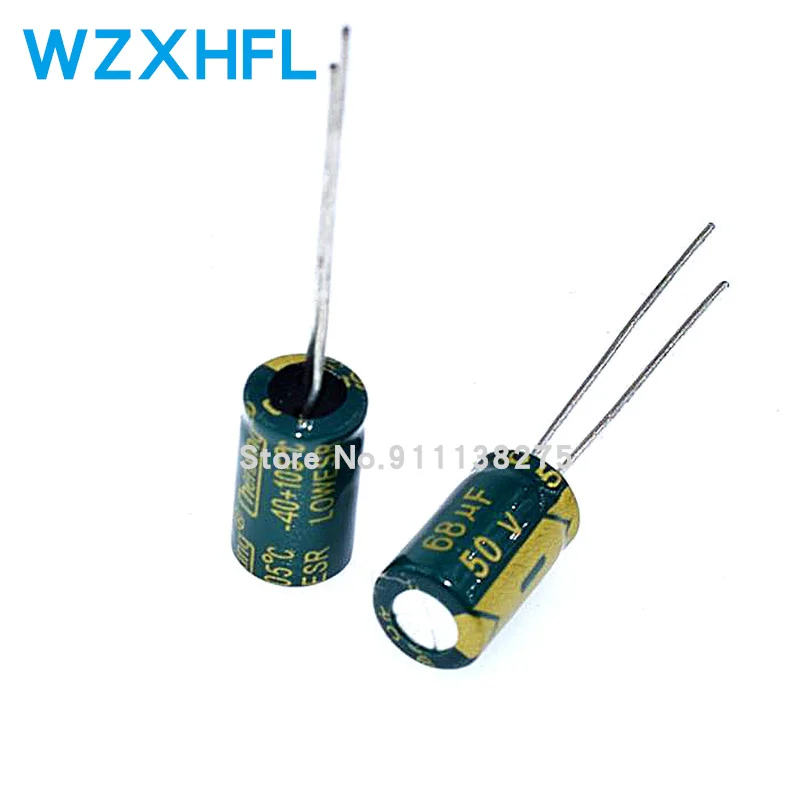 Aluminum Electrolytic Capacitor 50V 0.1UF 0.47UF 1UF 2.2UF 3.3UF 4.7UF 10UF 22UF 33 47 100 220 330 470 680 1000 2000 3300 4700UF