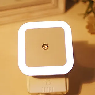 

New LED Night Light Mini Light Sensor Control 110V 220V EU US Plug Nightlight Lamp For Children Kid Living Room Bedroom Lighting