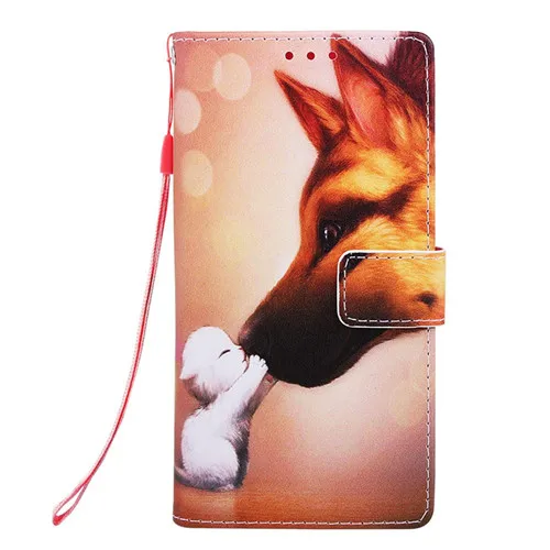 E Для samsung Galaxy A7 Мультфильм кожаный чехол Funda для samsung Galaxy A10 A10e A20 A20e A30 A40 A40s A50 A70 чехол Coque - Цвет: E