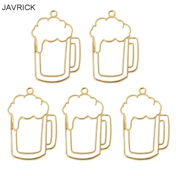 

5Pcs Beer Tumbler Resin Blank Frame Pendant Open Bezel Setting Jewelry Making