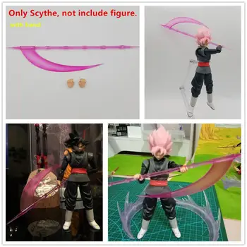 

MPin model Dragon Ball Super Saiyan Scythe Sickle for Bandai SHF Rose Zamasu Goku Black Models NM002*