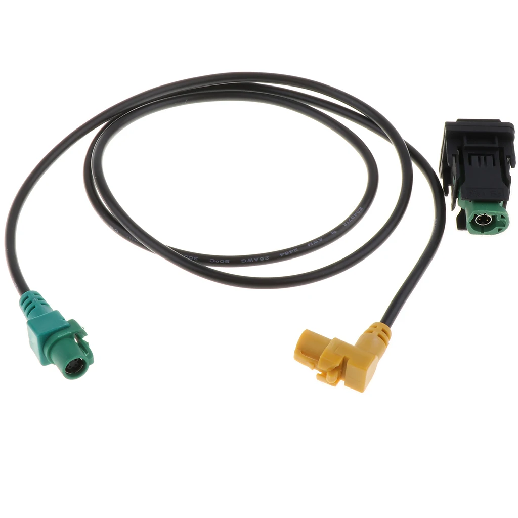 Автомобильный AUX USB аудио кабель штекер переключателя для VW Sagitar RCD510 RCD310 + адаптер