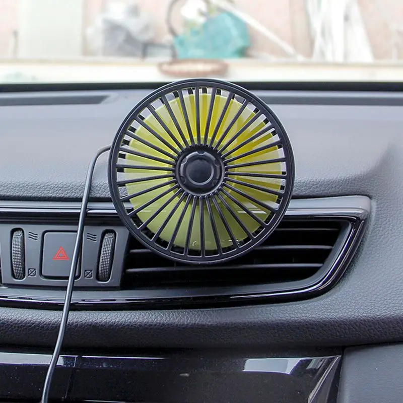 

Car Air Outlet Aromatherapy Fan Cooling Small Electric Fan Instrument Panel Suction Cup Mini Fan Car Aroma Diffuser
