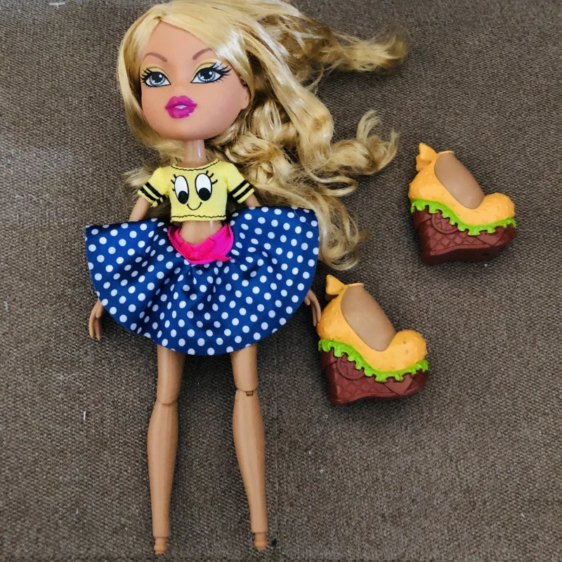 23 см модный BratzDoll большая девочка с розовыми волосами и большими глазами YASMIN красивый MGAdoll лучший подарок