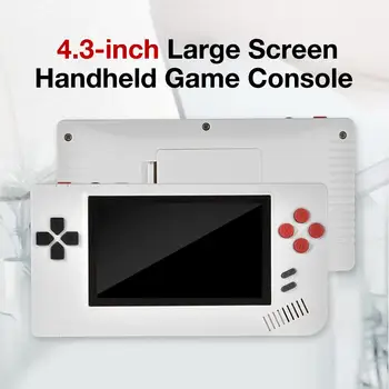 

Mini Video Game Controller 4.3inch Handheld Games Console Gamepad Joysticks Game Pad Built-in 228 Game Support AV Output