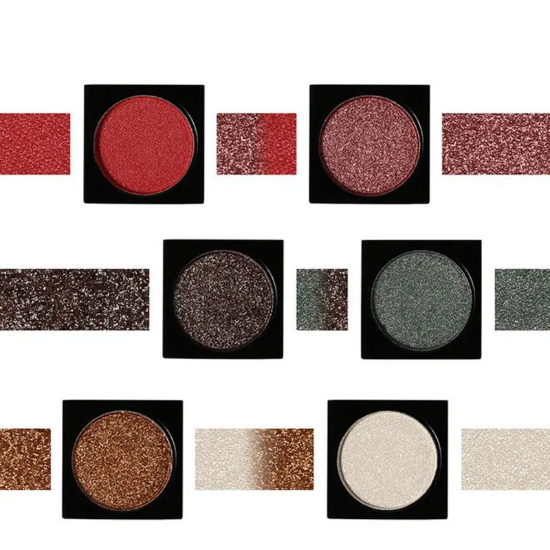 

1 Pc 18 Colors Single Pressed Glitters EyeShadow Glitterinjections Cosmetic Make Up Pressed Glitters Diamond Rainbow Eyeshadows