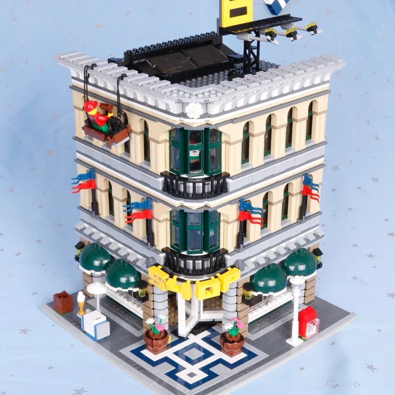 KING 84005(15005) 2232 шт город Grand 10211 Emporium модель строительные блоки наборы кирпичная сборка Дети Рождественские подарки на день рождения
