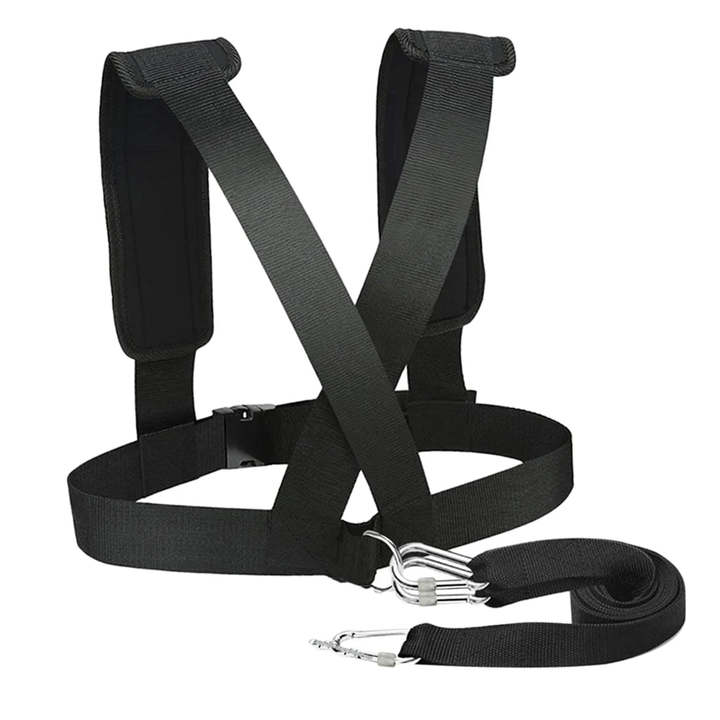 Speed Harness Trainer Power Sled Workout Harness, Tire Pulling Strap Workout Resistance Team Sports Speed Agility Training