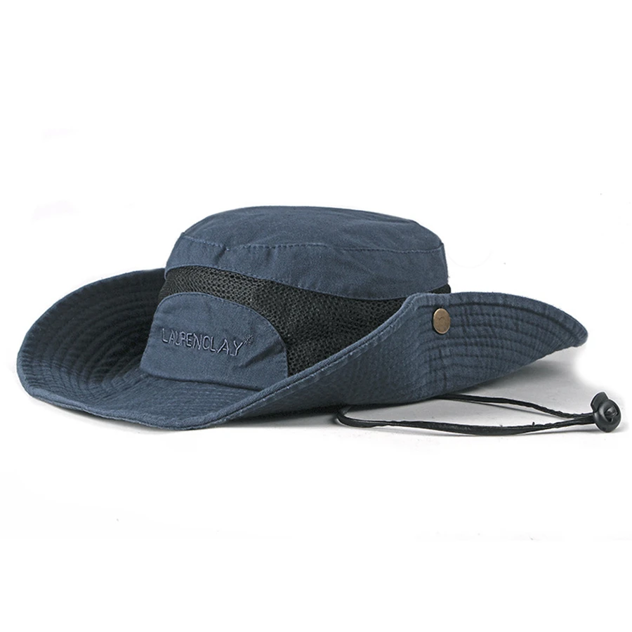 Navy Blue Мужские и женские одноцветные Панамы, новые весенние кепки солнцезащитные унисекс с большими полями, летние пляжные шляпы, Прямая поставка - Цвет: Navy Blue