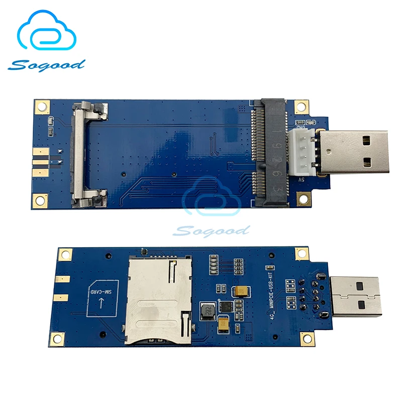 Адаптер USB Mini Pci express с SIM/UIM pcie к usb адаптеру для Huawei| |