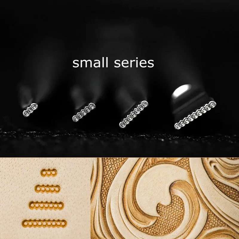 

Metal Leather Working Saddle Making Tools Carving Leather Craft Stamps Leather craft Stamping Solid Metal Printinting tool