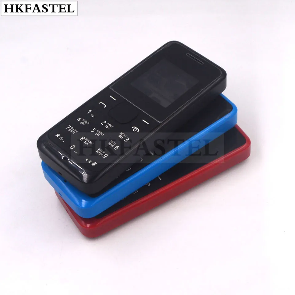 Hkfatel высококачественный корпус новый для Nokia 105 2013 полный мобильный телефон чехол