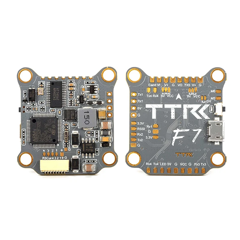 Контроллер полета TransTEC F7 F722 3 6S Betaflight OSD MPU6000 Uarts 5 В/3A BEC 30x30 мм для FPV гоночного дрона