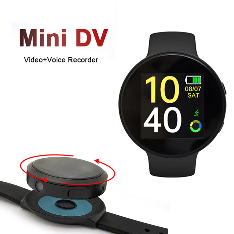 1080P Wearable Camera Voice Video Recorder Sport mini DV Car dvr Smart Band Watch Bracelet