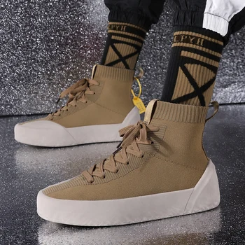 

Outdoor Work Leather Waterproof Lace up Shoes Men Soft Sport Sneakers 2019 Snow Boots Men's Winter Plus Velvet Keep Warm