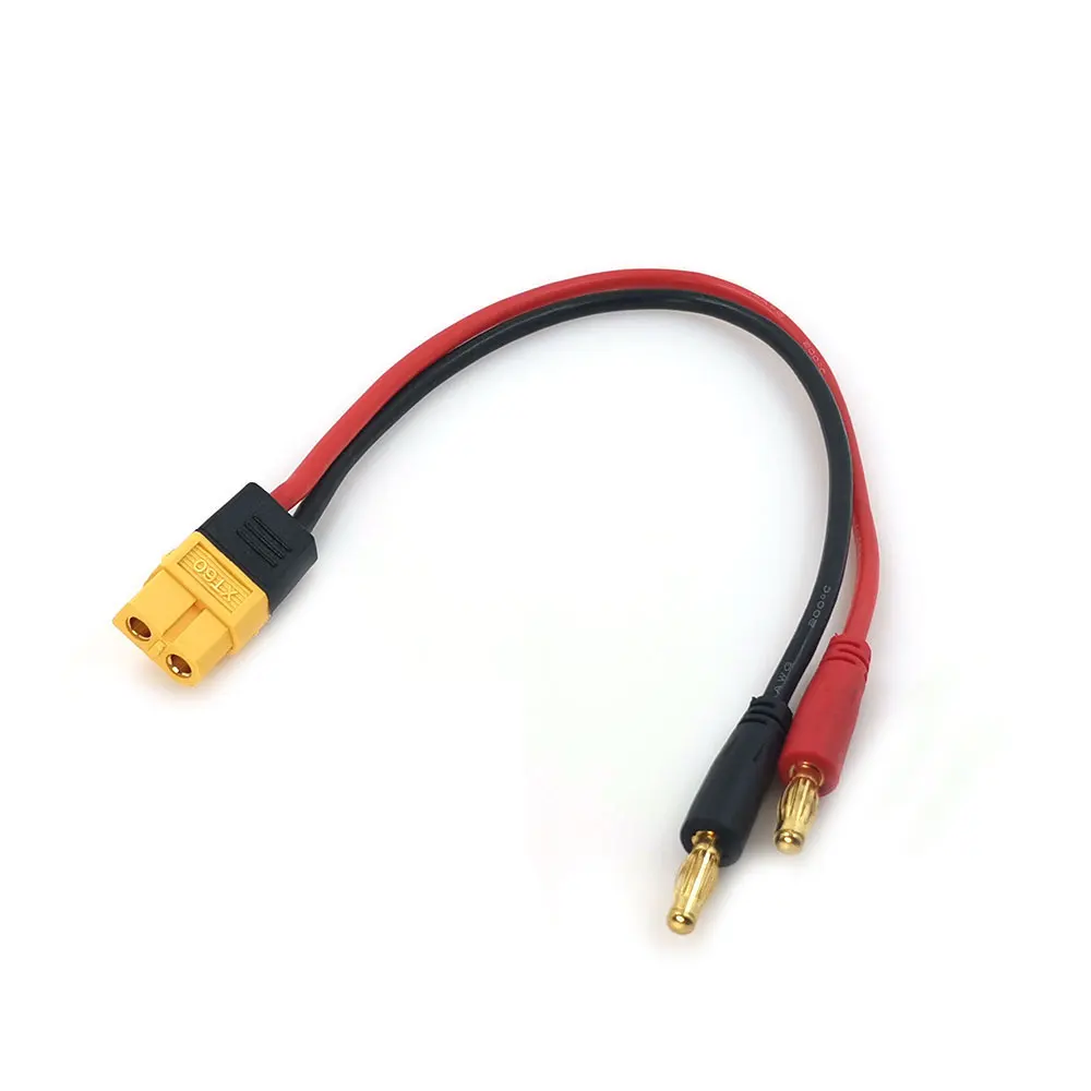 4 0 мм Пуля банан разъем к XT60 гнезду с 20 см 12AWG силиконовый провод кабель переходник