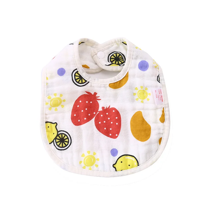 Baby Feeding Drool Bib Infant Lace Saliva Towel Soft Cotton Gauze Burp Cloth for Newborn Toddler Scarf  Muslin Baby Bib Bandana baby accessories box