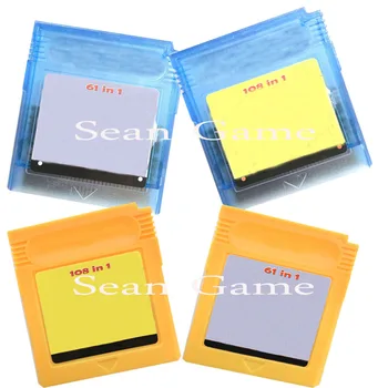 

Video Game 61in1 And 108 in 1 Cartridge Console Card Collection English Language Version