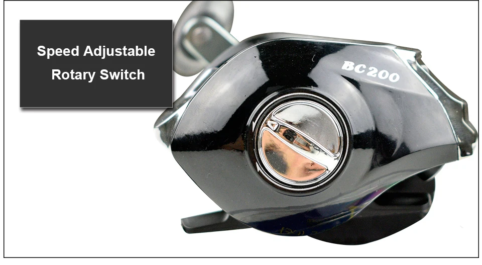 GLUREE Baitcasting Fishing Reel 17+1BB 7.11 220g Metal Line Cup Silver Black Left Right Hand Lure Fishing FreshSalt Water Reel (17)