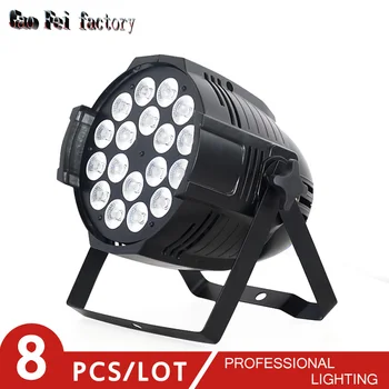 

PAR LED Stage Light 18X12W DJ PAR Light Daisy-Chain Full RGBW LED Wash Light for Wedding,Stage Show,Concert,Theater etc.