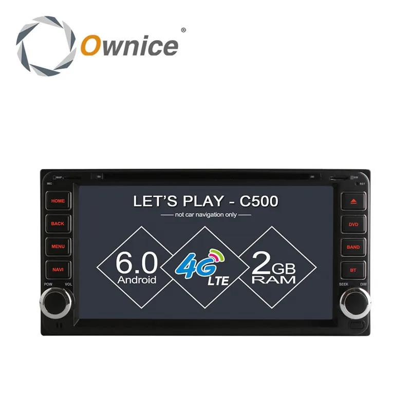 Автомобильный DVD плеер Android 6 0 2 Гб ОЗУ Quad / Octa Core для Toyota Camry Hilux Echo Vitz Rav4 Vios Terios Limo lemas