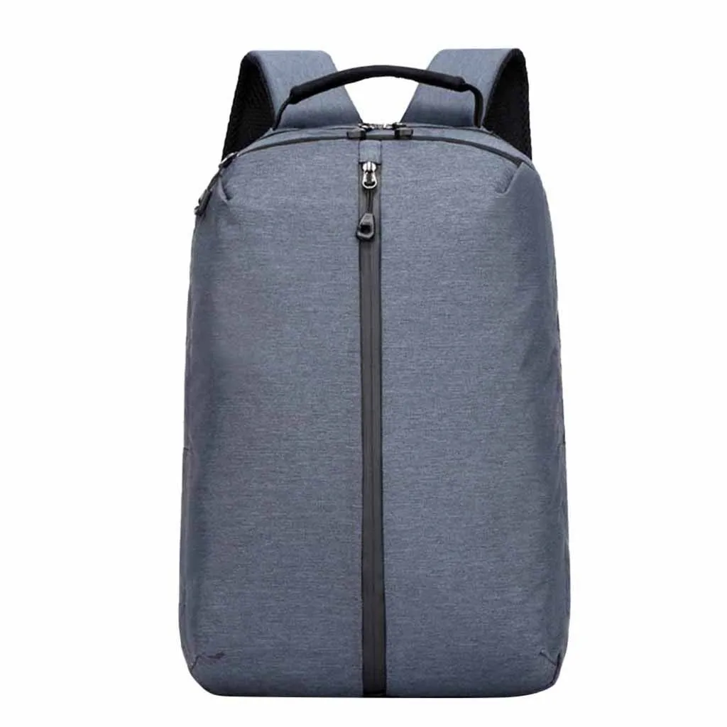 Сумка для ноутбука в деловом стиле, Повседневный рюкзак Студенческая сумка, рюкзак для путешествий на открытом воздухе, рюкзак, рюкзак для ноутбука, mochila feminina#40 - Цвет: Gray