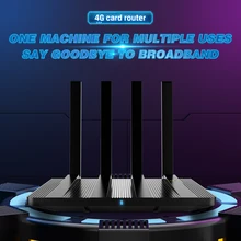 Cioswi we2805ac 4g lte roteador 1200mbps 4g roteador sem fio modem 1wan + 2lan sim cards slot solução sem fio cat4 banda dupla wifi