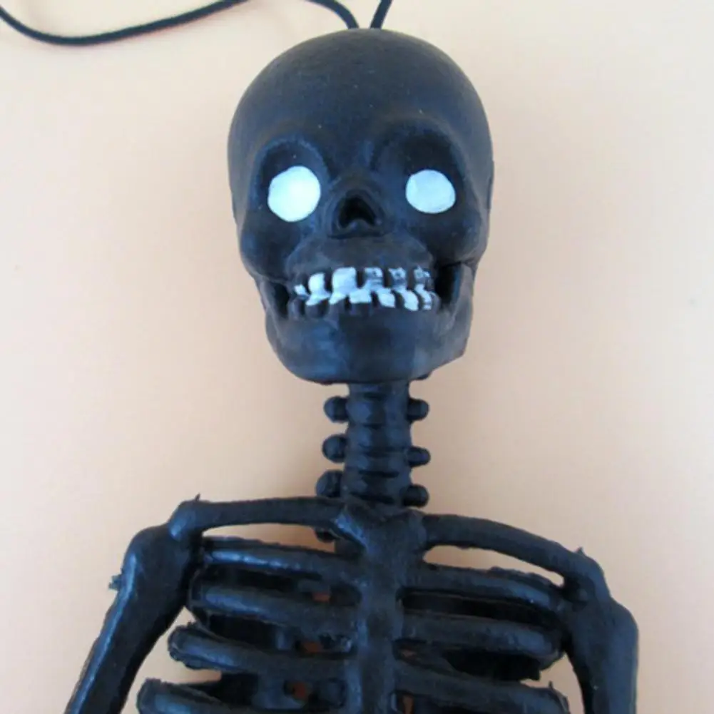 20cm Horrible Simulation Skeleton Ornament Halloween Party Haunted House Props Gift Skel | Дом и сад