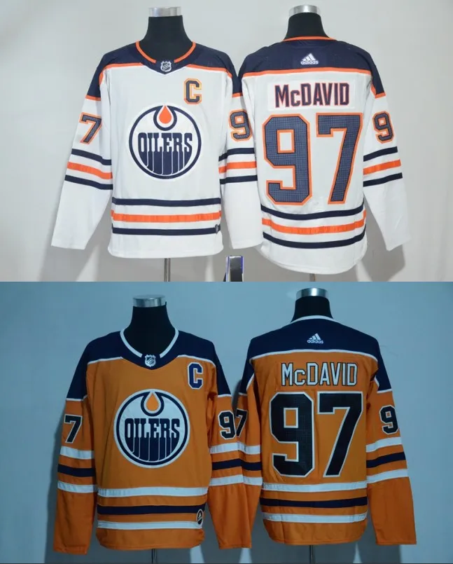 Мужская футболка для взрослых Edmonton Connor McDavid 97