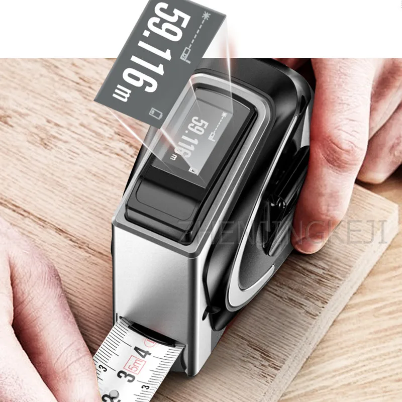 

Infrared Laser Rangefinder HD Digital Display Tape Measure Measuring Tools Handheld Electric Gauge Lithium Battery Direct Charge