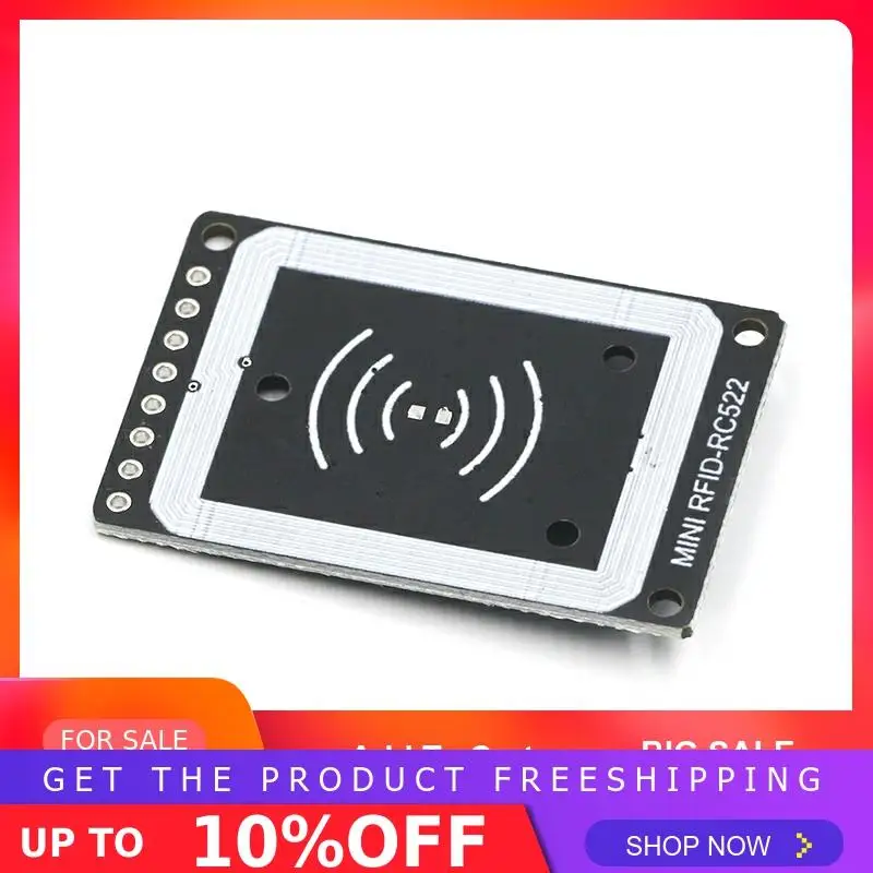 MINI RFID module RC522 Kits S50 13.56 Mhz 6cm With Tags SPI Write& Read for arduino uno 2560