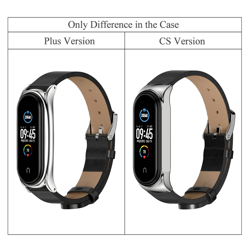 Elegant PU Leather Strap for Smart Bracelet Watchband Accessories
