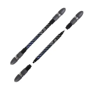

Non Slip Twirling Spinning Pen Spinning Trick Rolling Ballpoint Pen Finger School Office Refill Playing Pen Ink Blue Mattin E0N6