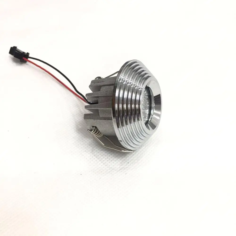 10 единиц 3 W светодиодный мини Einbauleuchte круглым verstellbarer черно-белую пятно Deckenlampe 220 V светодиодный-Schrankleuchte