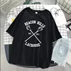 Trendy Style Teen Wolf Print O-Neck T-shirt Women Summer BEACON HILLS LACROSSE Tshirts Harajuku Casual Streewear tshirt Girl Tee 1