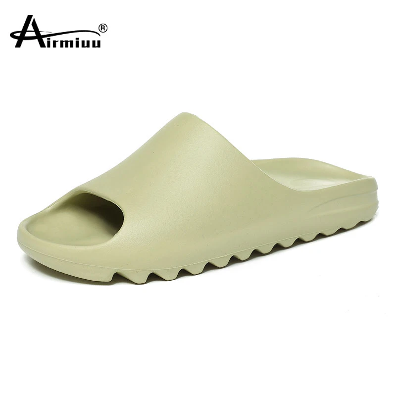 Zapatillas de moda para hombre mujer, chanclas informales para la playa y el hogar, Color sólido, verano, 2022|Zapatillas| - AliExpress