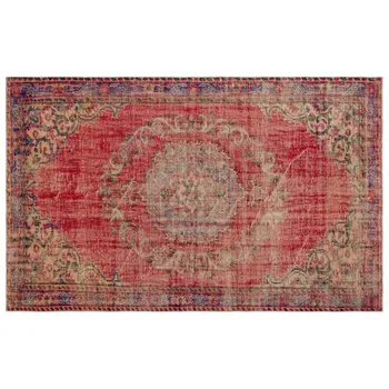 

Handmade Natural Vintage Turkish Area Rug 183x287 Cm-6'0''X9'5''