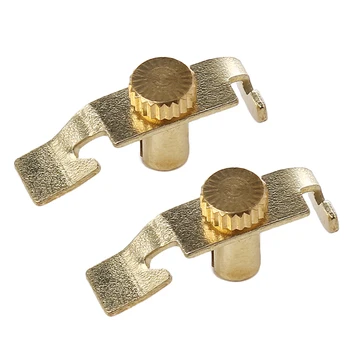 

1 Pair Golden Professional Precision Erhu Fine Tuner String Turning Adjustment