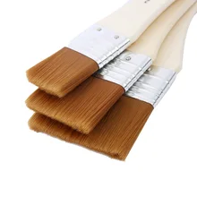 3 шт. акварельные краски кисточки для гуаши масляная живопись акриловая пластина кисть настенная масляная кисть масляная живопись канцелярский инструмент для граффити