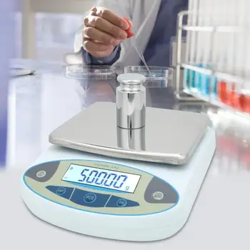 

3000g 0.01g Digital Electronic Balance Lab Scale Jewelry Kitchen Weighing Scale 100-240V