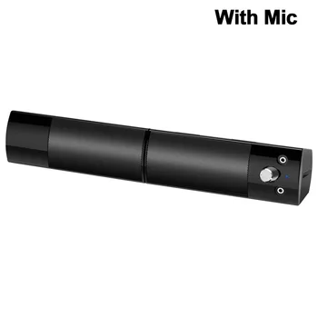 

For Computer Multifunction Home Subwoofer Wired Portable Stereo Sound Bluetooth 5.0 Office 3.5mm Audio Plug Desktop Speaker Mini