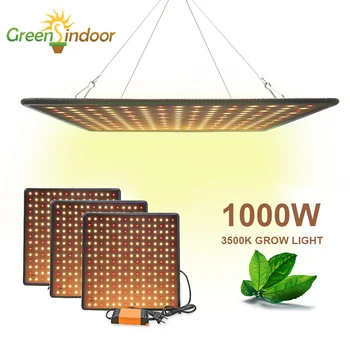 Indoor Led 1000W 3500K Grow Light Panel Full Spectrum Phyto Lamp For Flowers Lamp For Plants Warm White Leds Fitolamp Grow Tent 1