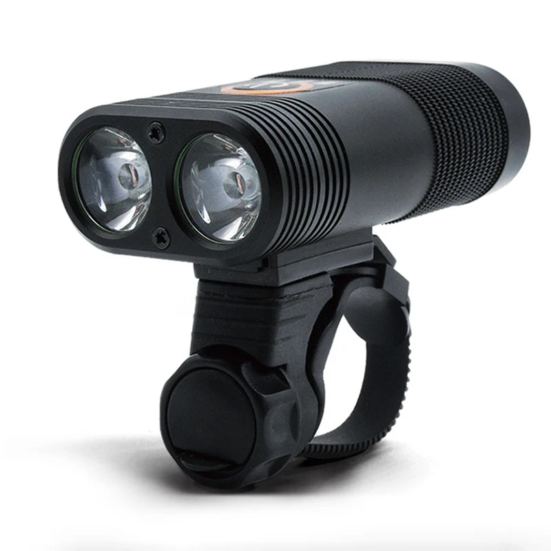 

2*XPE LED Bicycle Light IPX6 Waterproof Bike Light Rechargeable Cycling Headlight 5 Light modes Front Light with Rotatable Mount