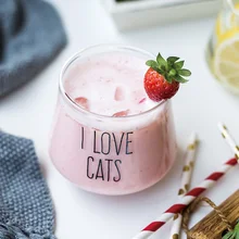 Скандинавская стеклянная чашка, чашка для питья, стеклянная прозрачная элегантная пивная стеклянная кружка, кофейные чашки и кружки, чашка для чая с молочной водой