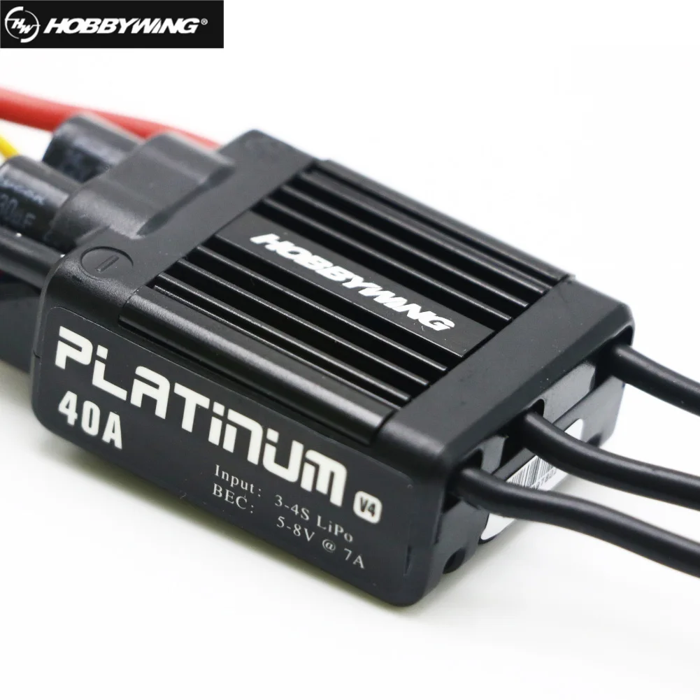 Hobbywing Platinum 40A V4 бесщеточный электронный контроллер скорости ESC для
