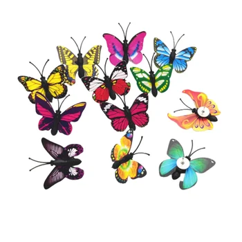 

30pcs Creative Butterfly Shaped Pushpin Fixed Wall Decoration Thumbtack Pins Decorative DIY Tool for School Home and Office Use